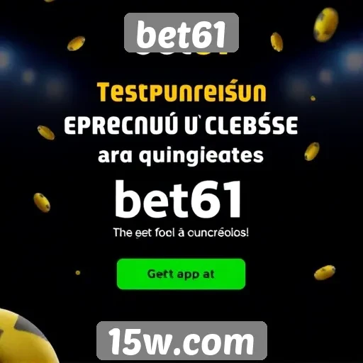 Promoções em destaque do site bet61